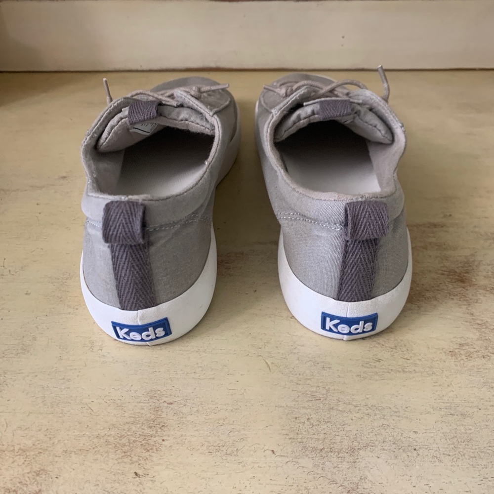 Keds kickback canvas grey shoes - Picture 3 of 7